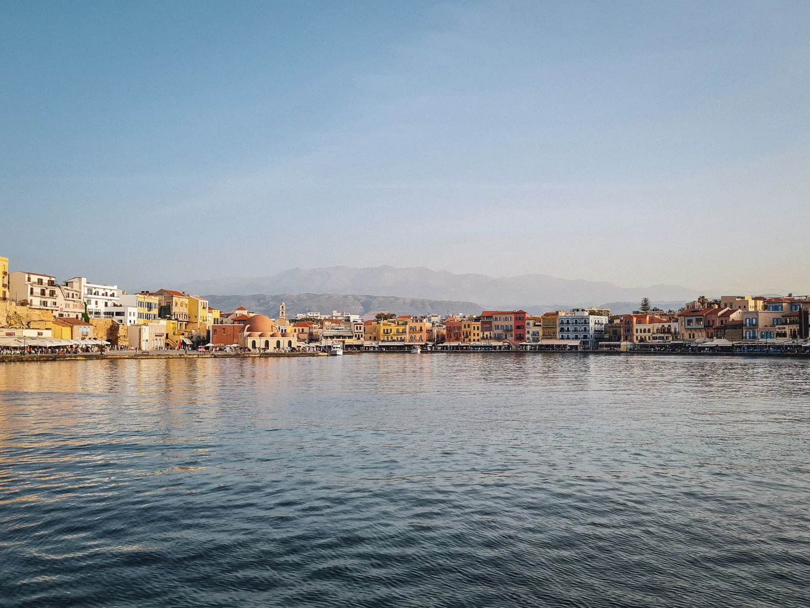 Alter venezianischer Hafen von Chania auf Kreta